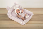 Billede af Dukke Elegance 33 cm. m. babynest.