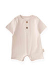 Billede af Dragt - romper ribbede - beige