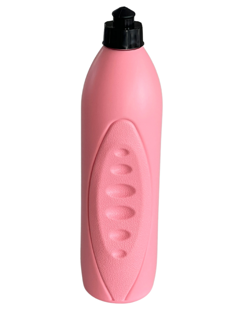 Billede af Drikkedunk 750ml, pink with sort/black top