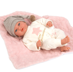 Billede af PINK ARIA ELEGANCE DOLL WITH BLANKET